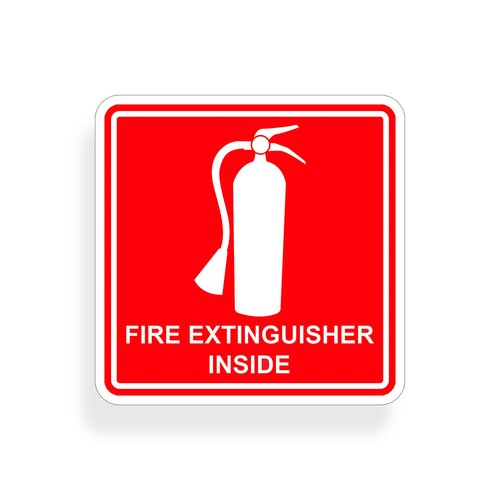 Fire extinguisher inside - fire,