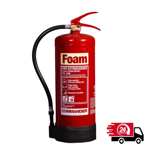 Litre foam fire extinguisher - fire,