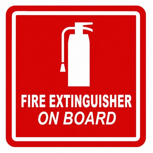 2inch fire extinguisher - extinguisher, on
